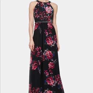 SLNY Floor Length Dress